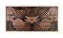 GINER Y COLOMER Cabecero de Madera de Acacia Natural y Negro 166 cm No Requiere Montaje